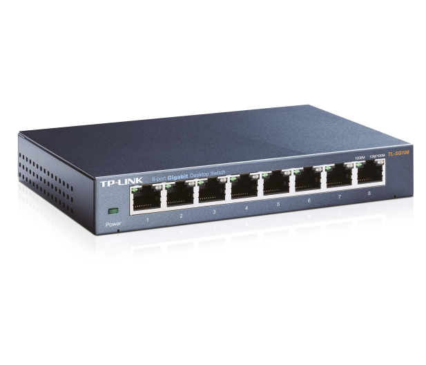 TP-Link 8p TL-SG108 Metal (8x10/100/1000Mbit) - 127183 - zdjęcie 4